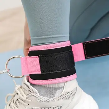 

Exercise Ankle Strap Pull The Rope On The Door Wall To Train Your Legs Buttocks Fitness Elastic Bands Ankle Straps Buckle