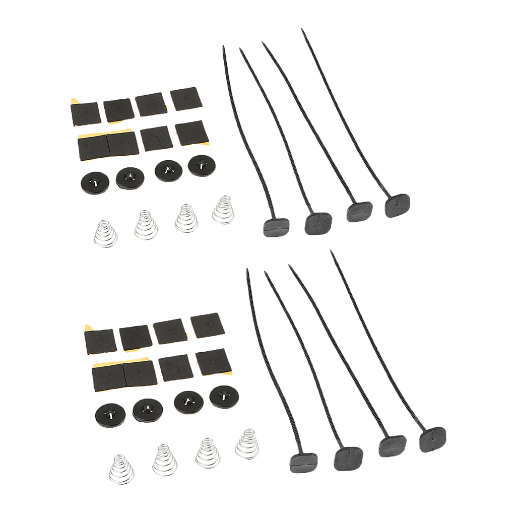 2Set Electric Radiator Fan Ties Straps Mounting Kit Universal Strap Tie Fans