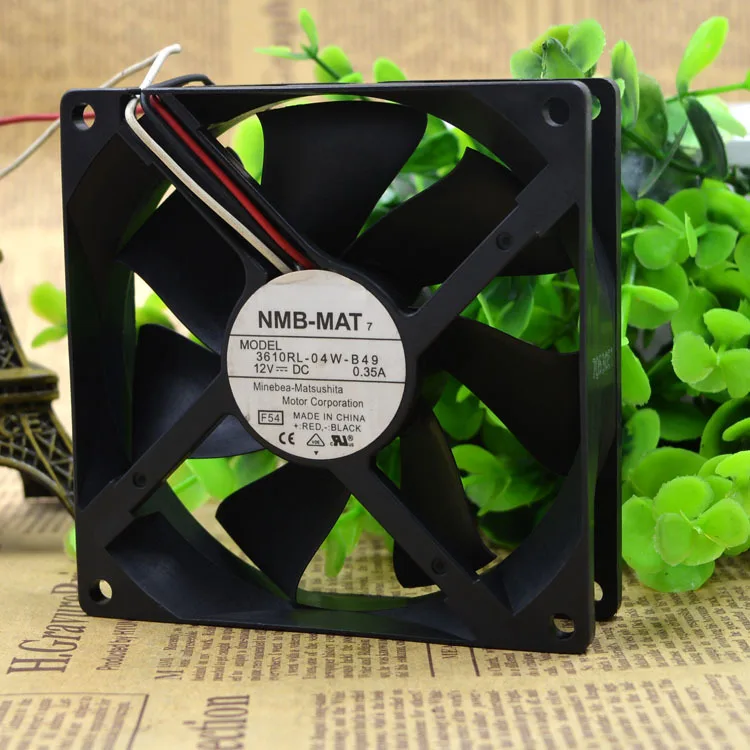 Для NMB 92253610RL-04W-B49902512V 0.35A9CM Вентилятор охлаждения компьютерного шасси | Компьютеры
