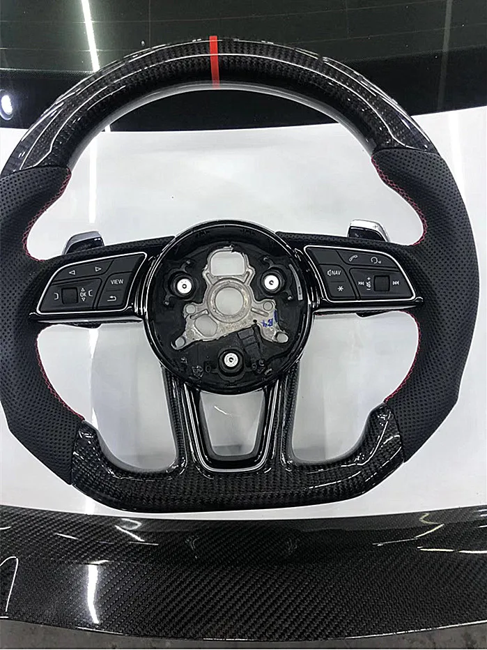 Carbon Fiber Steering Wheel For AUDI New A3 A4L