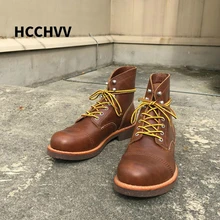 Зимние ботинки; Мужская зимняя обувь из натуральной кожи; мужские зимние ботинки; высококачественные мужские шерстяные ботинки ручной работы в винтажном стиле; военные ботинки