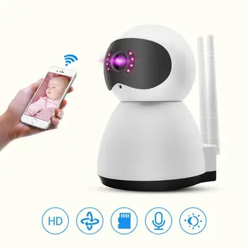 

Metermall 720P/1080P Wireless Ip Camera Move Detection Infrared Night Vision Ip Camera 3.6Mm Lens 200W Pixels Security Camera