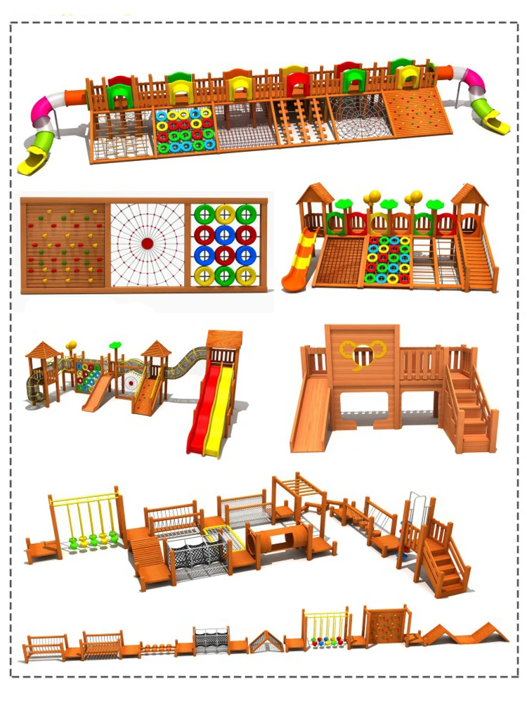 YLW игрушки детский сад оборудование игрушки детские деревянные уличные игровые площадки