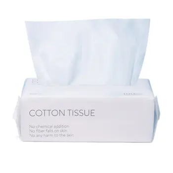 

50Pcs 100Pcs Bag Disposable Face Towel Cleansing Towel Soft Towel Cotton Pad Makeup Remover Beauty Salon Face Wipe