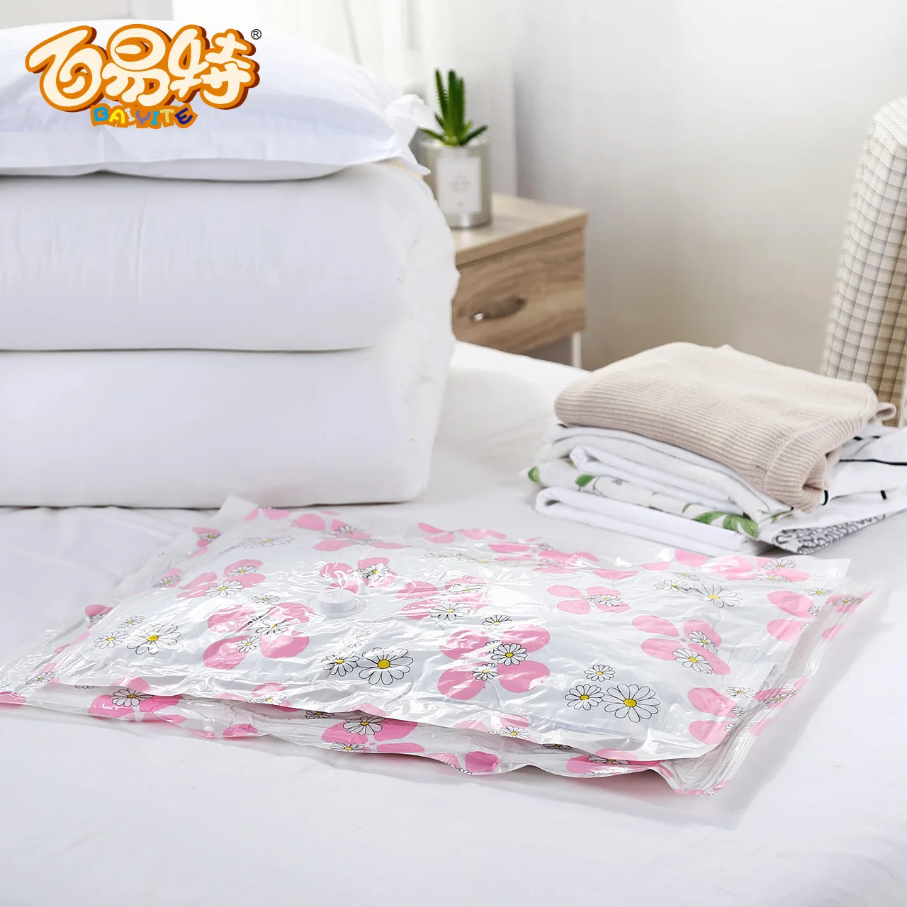 11-Piece Pumping Spacious Compression Bags Thick Clothes Quilt Organizing Folders Dustproof Spacious Storage Bag