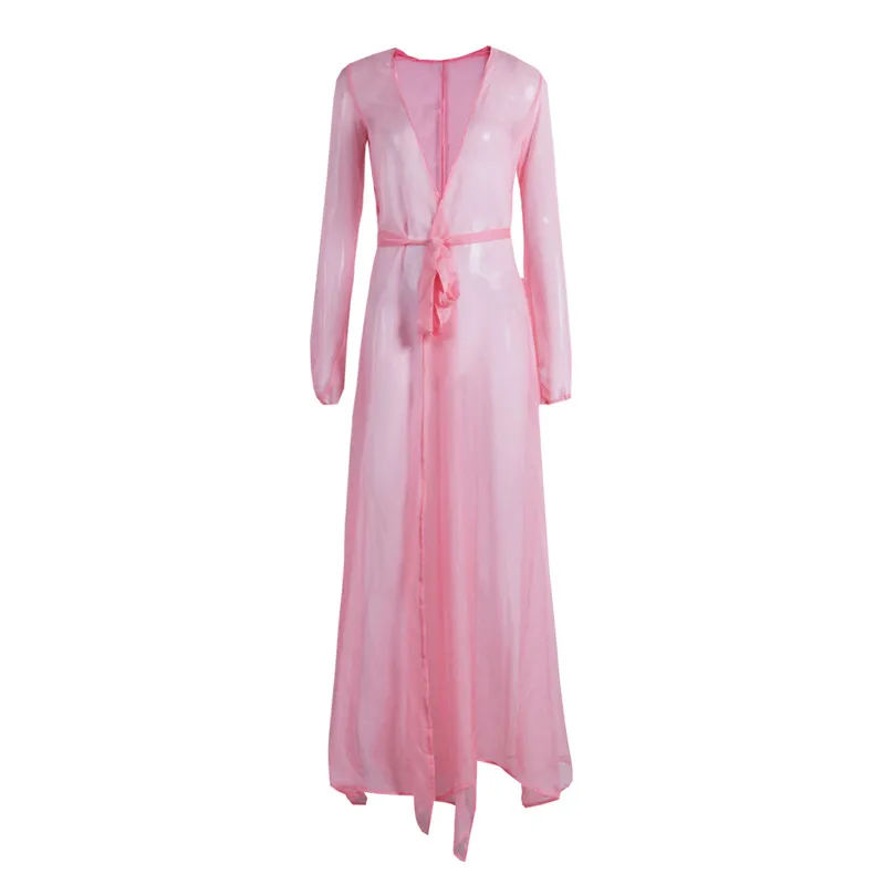 Transparent Beach Maxi Dress Cover-up-4