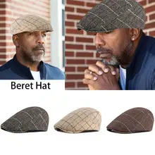 Новинка, Классический шерстяной берет, шляпа джентльмена, повседневный берет, шапка с сеткой, западный стиль, регулируемая шапка для водителей