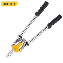 Deli – pince à dénuder à main, Double Riveter 460mm, simple anneau à pression, Kits polyvalents, outils à main multifonctions