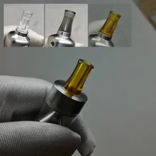 Cloudworkz Улучшенный полированный Гладкий пей 510 MTL капельный наконечник анти-коса назад мундштук длинный вейп наконечник узкий диаметр Ecig аксессуары