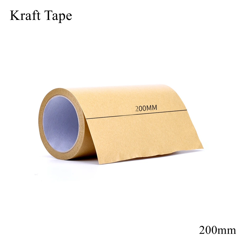 200mm Kraft Tape Recyclable Gummed Paper Masking Box Carton Sealing