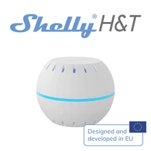 Shelly H & T czujnik temperatury i wilgotności inteligentny domowy Monitor WiFi zdalnie kompatybilny z Alexa z akumulatorem i zasilaczem USB