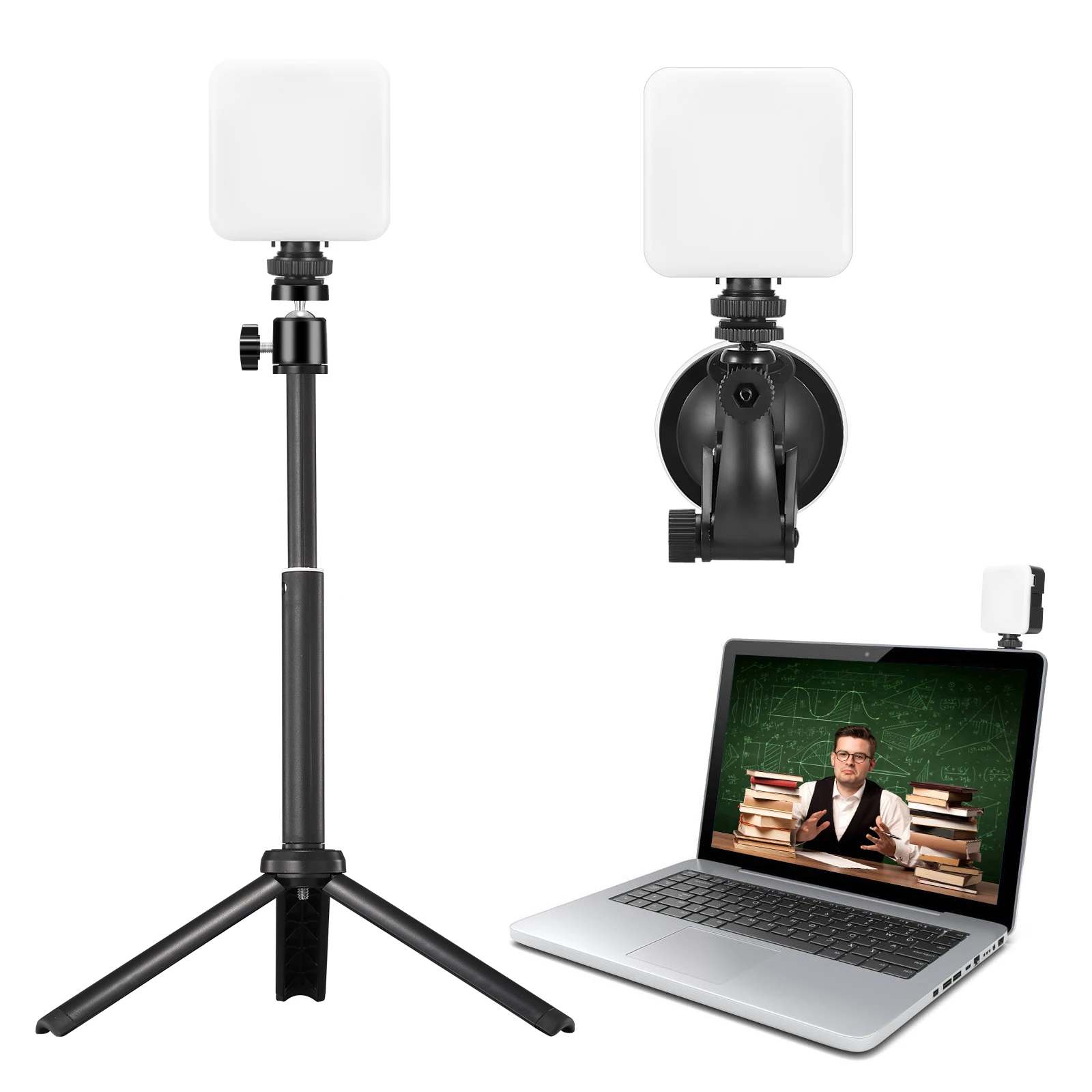 Soonpho Led Video Conference Lighting Kit 5600k Cri 90 Computer cam