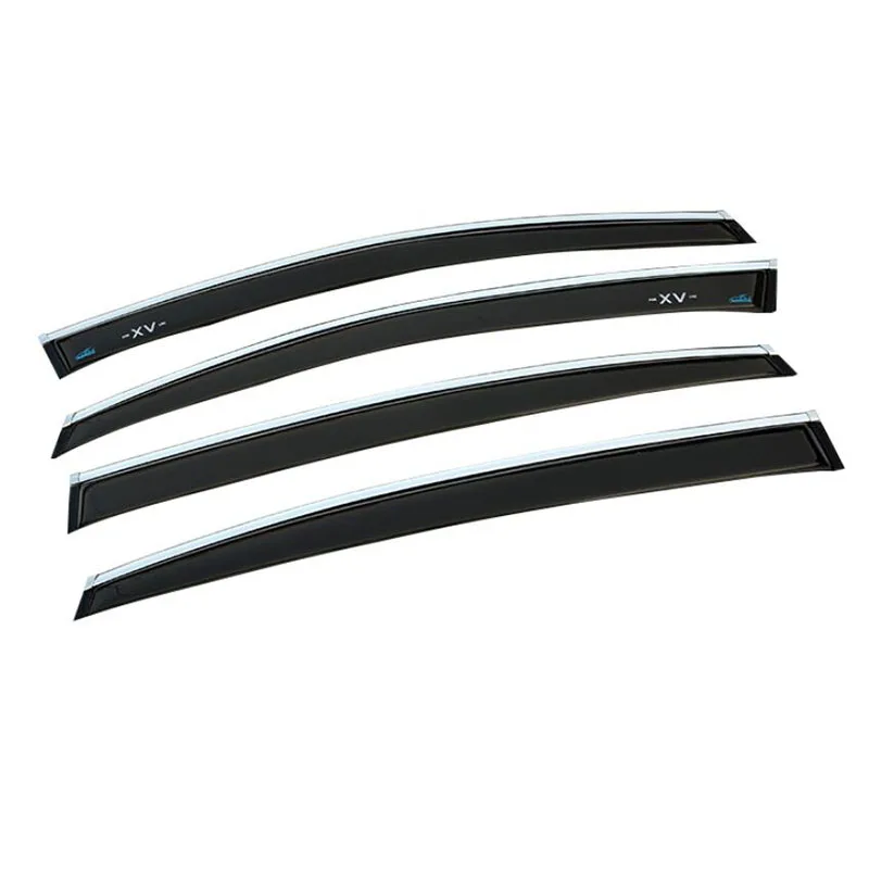 

For Subaru 18 19 XV Window Visor Car Rain Shield Awning Trim Cover Side Window Deflector Door Rain Sun Shield Side Windows Cover