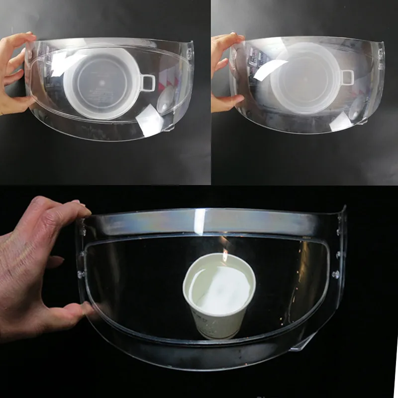 

Vcoros Universal Clear Pinlock Anti-fog patch For K3 K4 LS2 HJCMotorcycle Full Face Helmet Modular Helmet Anti-fog Lens