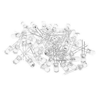 

Top-100 Pcs 5Mm LED Ultra Bright Light Lamp Bulb 150000 MCD , 50 Pcs Green with 50 Pcs Yellow