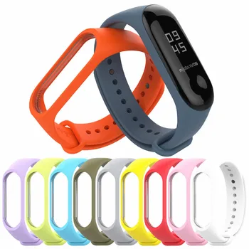 

Mi Band 3/4 Strap Waterproof Replacement Silicone Wriststrap for Xiaomi Mi3 Mi4 Smart Bracelet Wrist Band Accessories