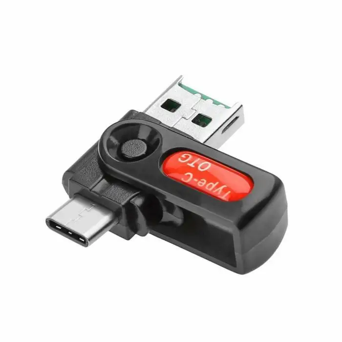 Sd-карта тип-c мини USB2.0 кард-ридер телефон аудио ридер портативный автомобильный OTG кард-ридер ND998