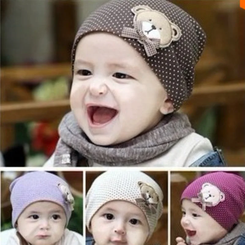 Autumn Baby Hat Cotton Beanie Cap Toddler Infant Boy Clothing Girl Knitted Hats 