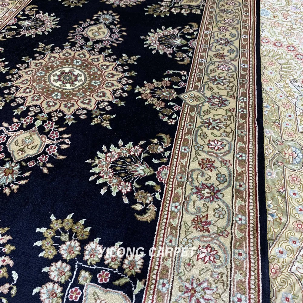 Yilong 2,5 'x4' турецкий Шелковый ковер, небольшой ковер ручной работы для дома(HF162B