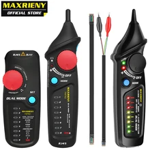 Line Analyzer Kit FWT82 Dual Mode Network Cable Tracker RJ45 RJ11 Ethernet LAN Tracer + AVD06 Voltage detector