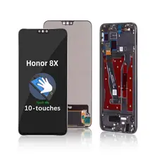 10 касаний 6," дисплей для huawei Honor 8X ЖК сенсорный экран с рамкой Замена вид 10 Lite JSN-L22 JSN-L21