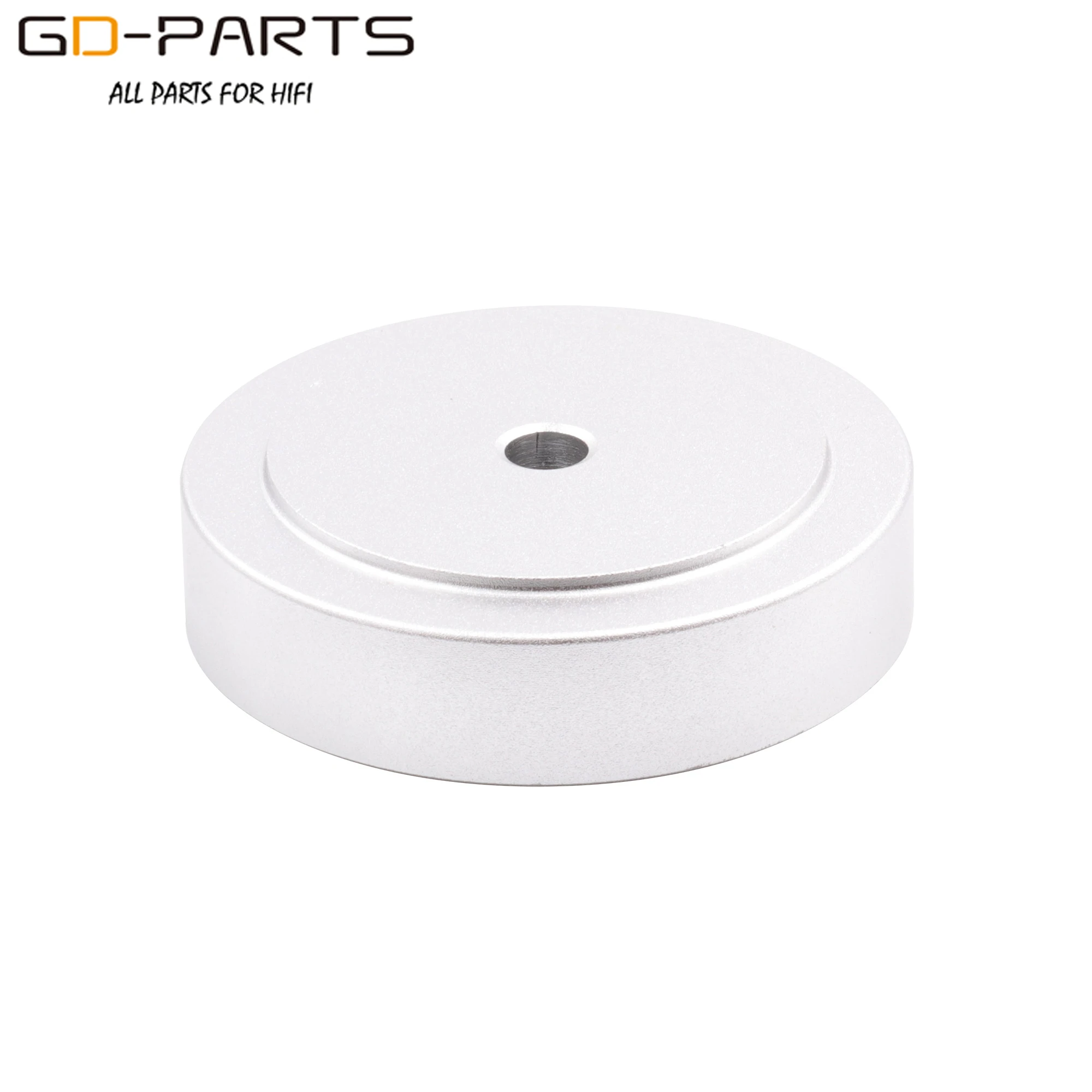 40x10mm 가공 솔리드 전체 알루미늄 스피커 절연 피트 패드 스탠드 AMP DAC CD 플레이어 턴테이블 캐비닛 실버 블랙