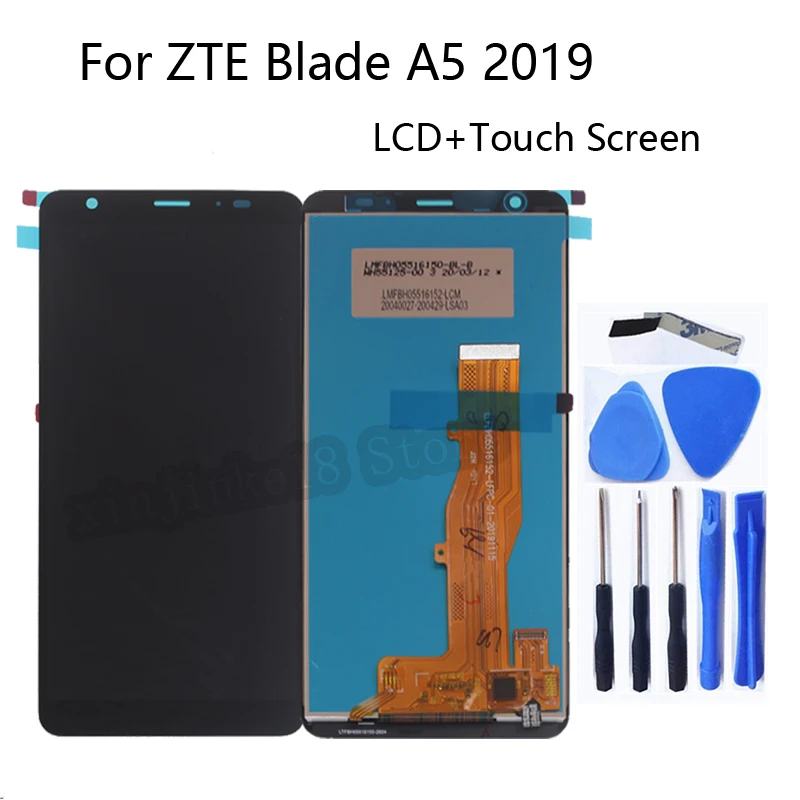 

Original For ZTE Blade A5 2019 LCD Display Touch Screen Digitizer Assembly replacement For ZTE A5 2019 Mobile Phone Spare Parts