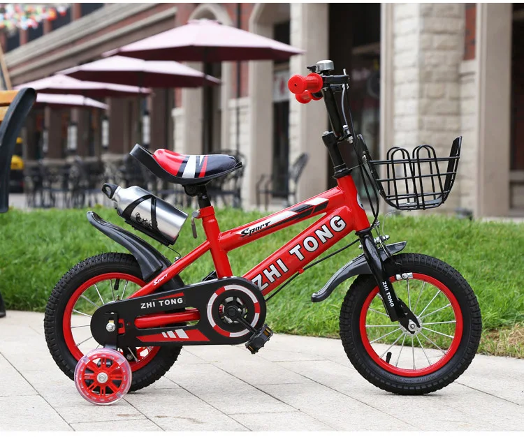 Children's Bicycle Boys and Girls Cycling Bike 12/14/16/18 Inch Folding Kid's Bicycle Light Students Bicycle