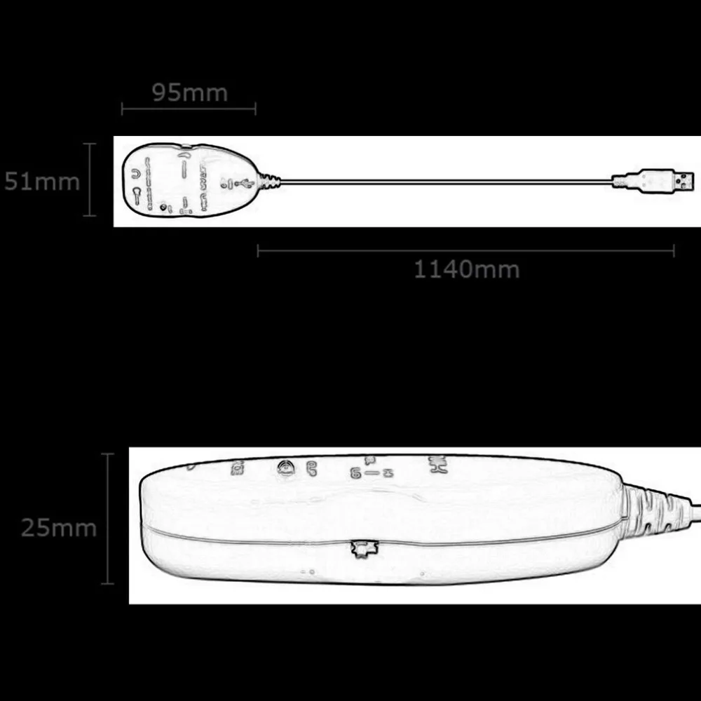 Горячая гитарный кабель аудио USB интерфейс адаптер для MAC/PC музыкальная запись аксессуары для гитарных плееров подарок