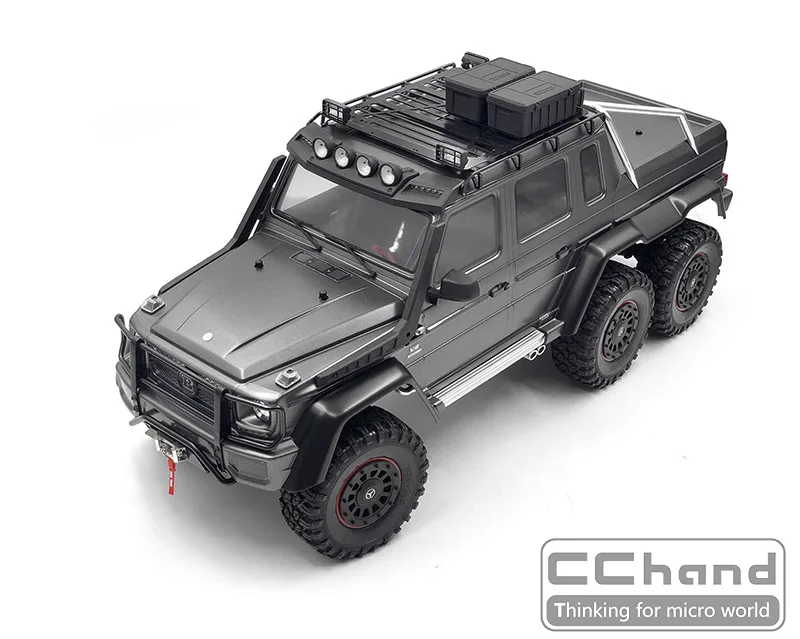 Запчасти на радиоуправлении гусеничный TRX-6 Mercedes 6X6 G63 металлическая стойка для багажа опция обновления