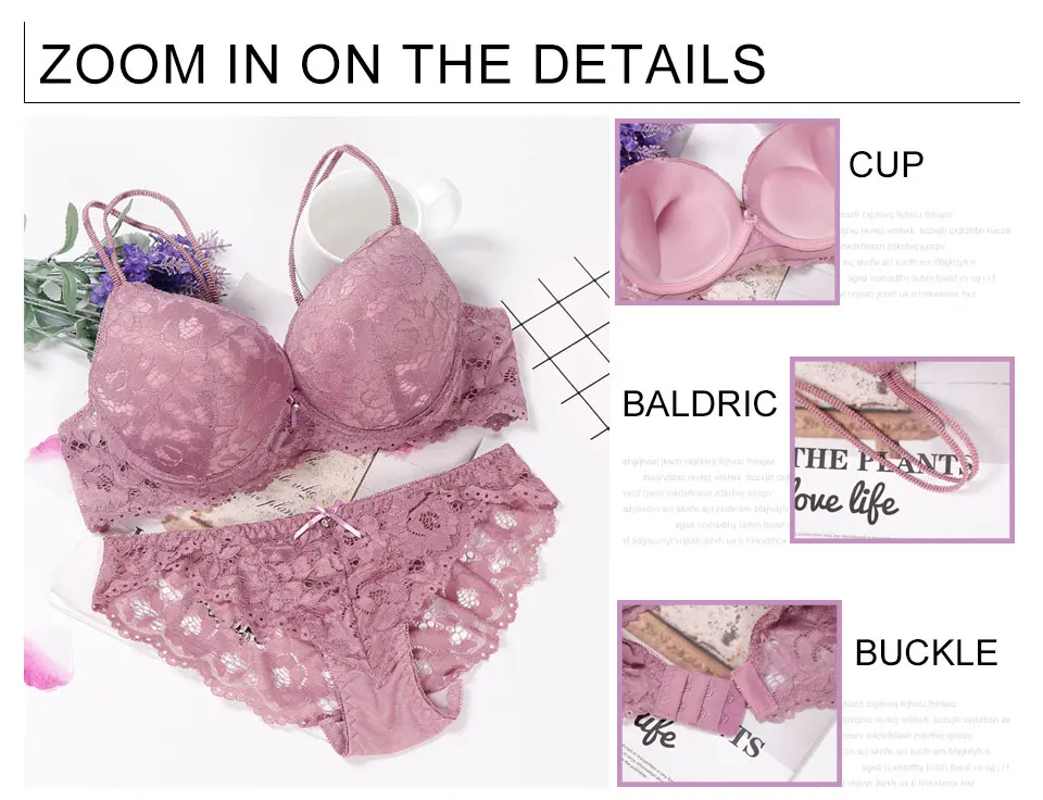 Transparent panties and bra underwear set for women – Bennys Beauty World