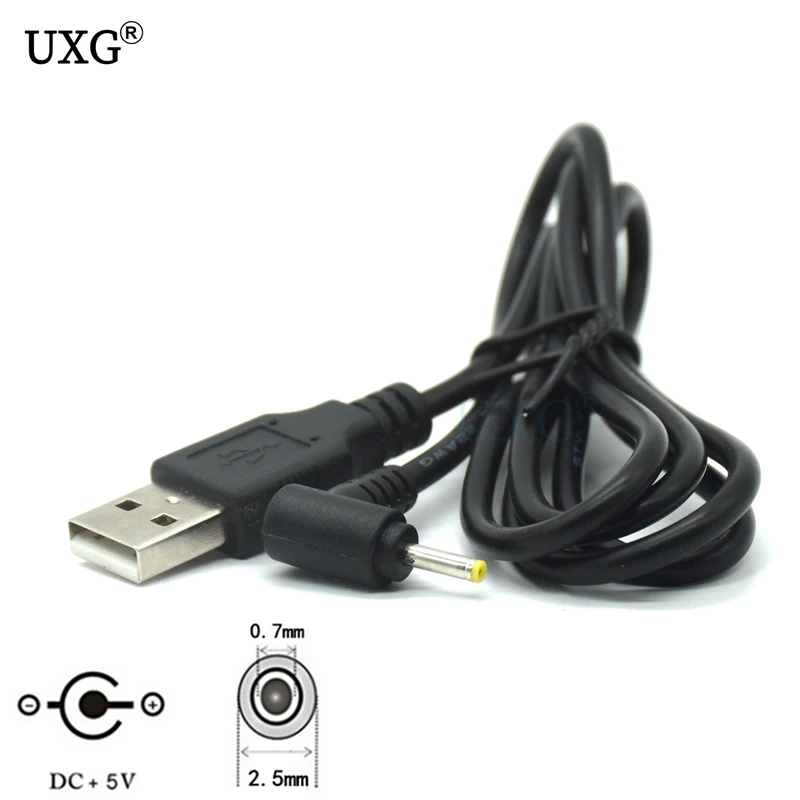 Адаптер питания постоянного тока 2 А разъем USB преобразователь в 5*0 7 мм/DC 2507 черный