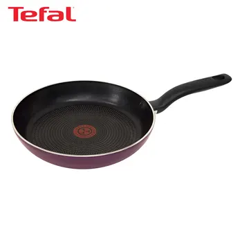 

Pans TEFAL 04166126 Purple Aluminum GAS ELECTRIC CERAMIC HALOGEN Kitchen Cookware griddle frying Without Pot Cover Cook Right
