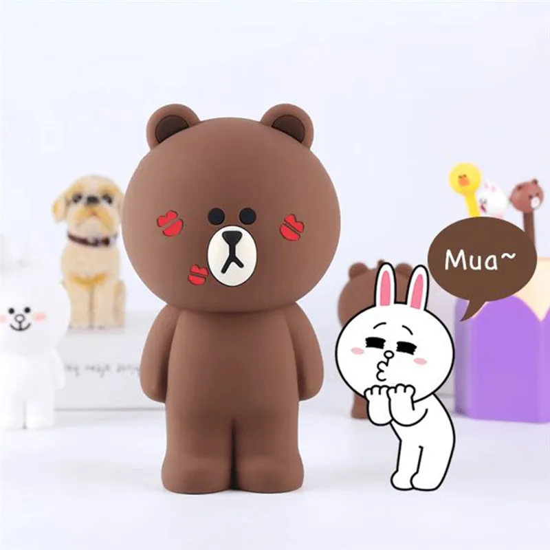 Горячая Распродажа, мультяшный силиконовый чехол для карандашей, 3D Kawaii, губы, медведь, школьные офисные принадлежности, сумки для карандашей для детей, канцелярские принадлежности, пенал, подарки