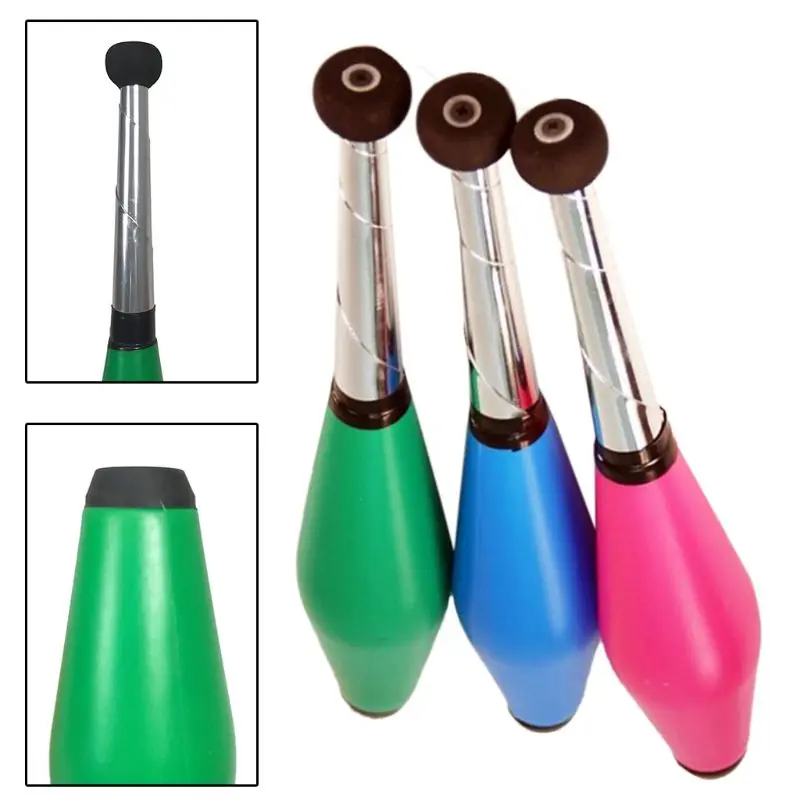 Haciendo malabares con alfileres de los niños al aire libre malabares formación Stick accesorio chico jugando juguete familia actuaciones Accesorios