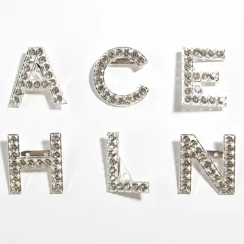 

Creative Brand Full Rhinestone Single Letter CHA Brooches Pins for Women Bling Crystal Letter Lapel Pins Brooch Jewlery