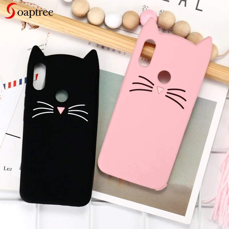 

Case For Xiaomi Redmi Note 7 6 5 Pro 5A Cases Xiomi Redmi 7 6A 5 3D Soft Cat Silicone Cover for Xiaomi Mi 9 8 SE Lite Bumper