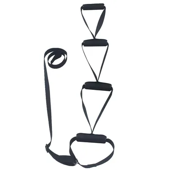 

Secure Grip Home Pull-up Strap Supportive Sit Up Assistant Firm Bed Rope Ladder Recovery Nylon Webbing Durable Adjustable