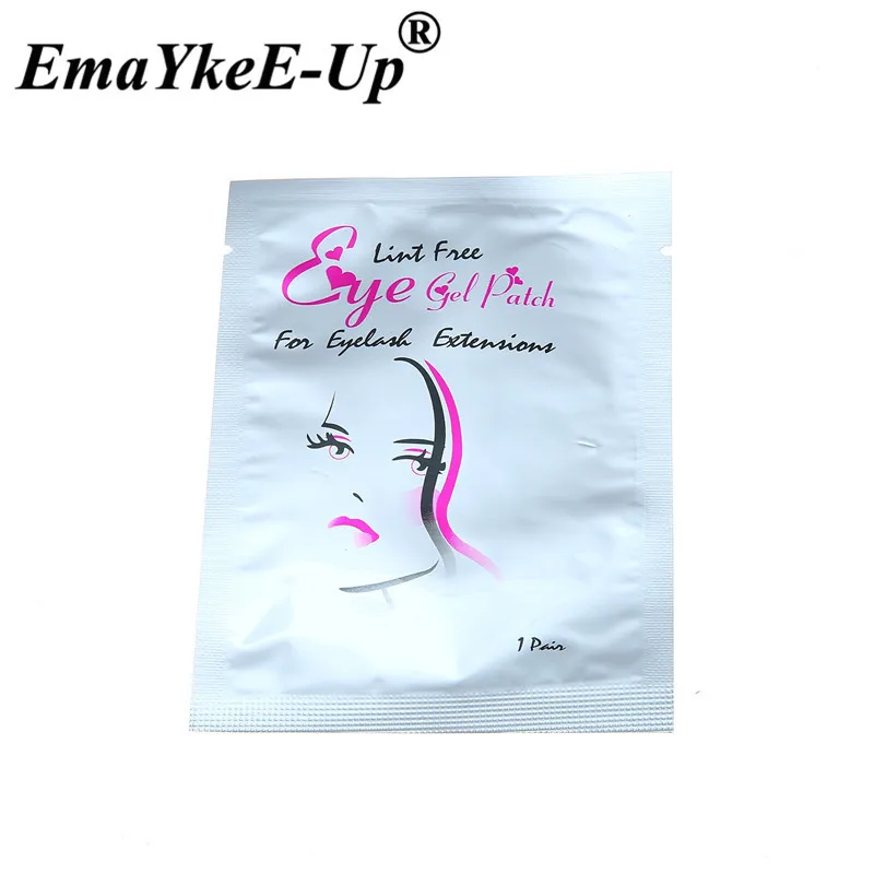 50pair Dissposable Eye Pads Lint Free Under Eye Gel Pads For Eyelash Extensions Grafting False Eyelash Paper Patches Makeup Tool (5)
