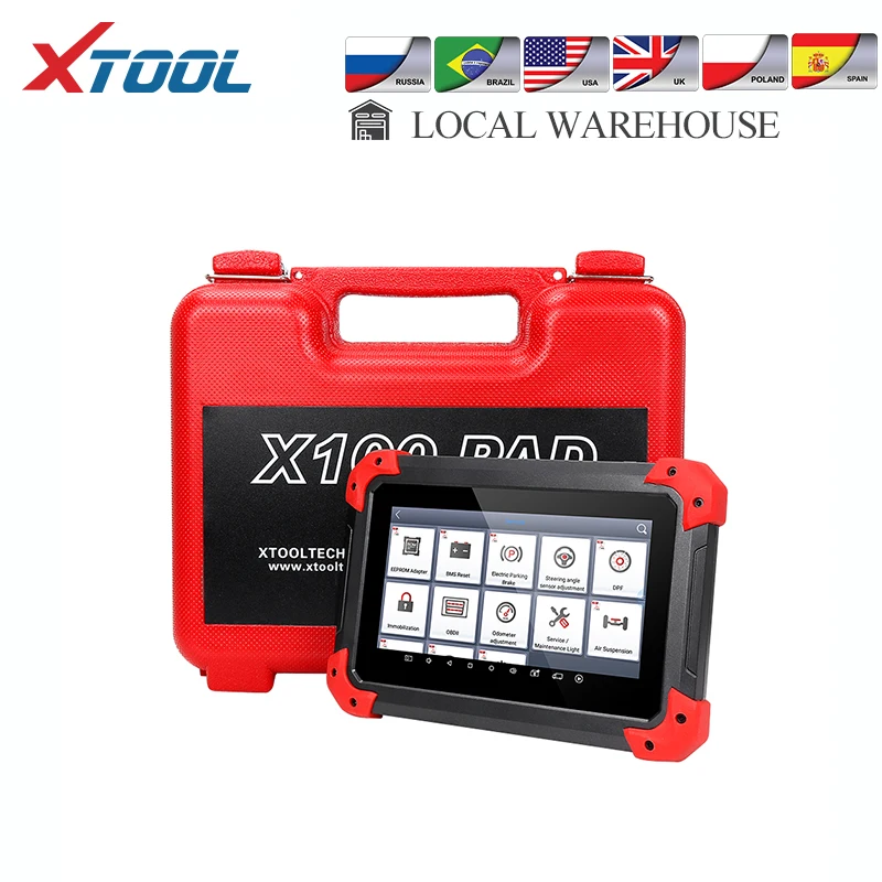XTOOL X100 PAD программист для ключей Профессиональный OBD2 автоматический сканер