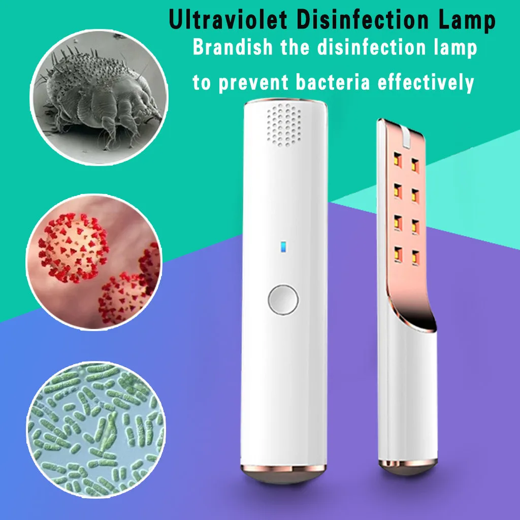 

Portable LED-Ultraviolet Disinfection Stick Mask Germicidal Lamp Nonwoven Elastic Earloop Salon Mouth Face Masks Dropshipping