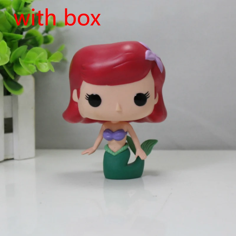 Funko Поп принцесса Белоснежка Эльза Белл Алиса Золушка фигурки 10 см ПВХ Модель Коллекция подарок игрушки для девочек на день рождения - Цвет: 27 with box