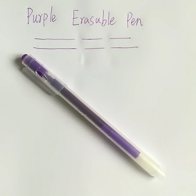 Erasable Gel Pens 6 Colors Lineon Retractable Erasable Pens Fine