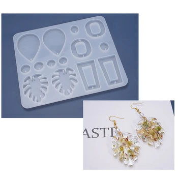 

DIY Silicone Pendant Water Drop Gem Mold Resin Casing Craft Making Tool Jewelry Craft Making wholesale Drop Shipping