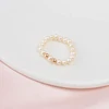 Oval pearl - White
