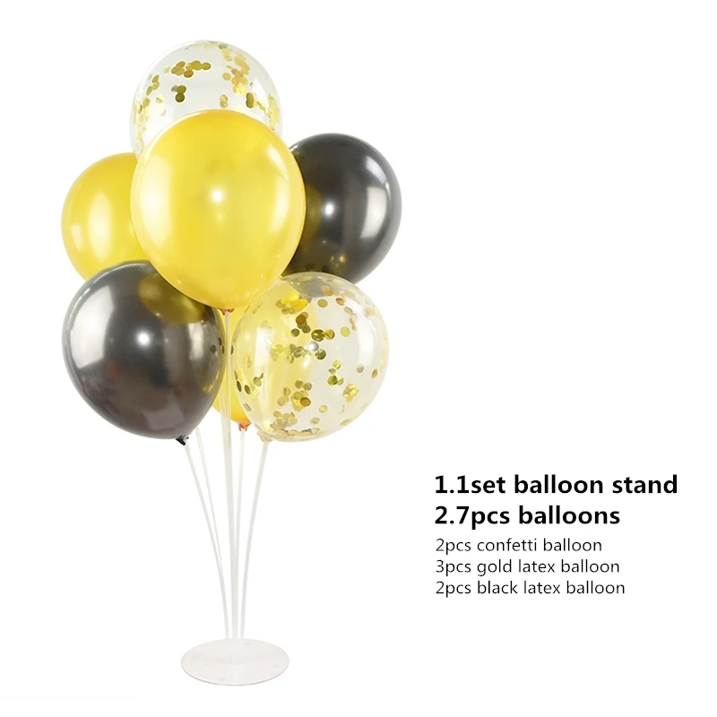 1 набор трубок держатель воздушных шаров колонна-подставка пластиковый надувной шар Свадьба День рождения воздушный шар для детей аксессуары украшения - Цвет: B15
