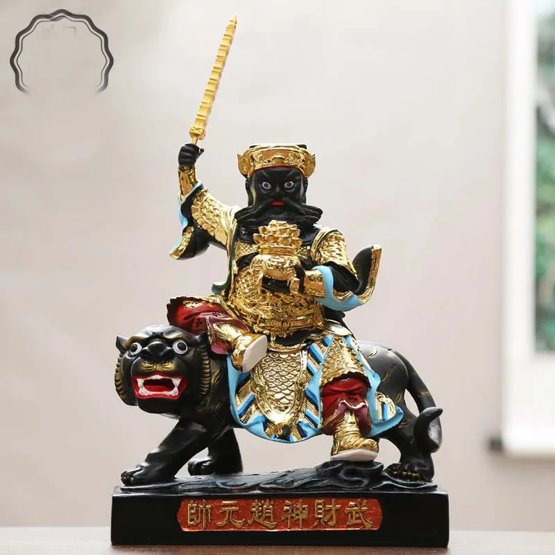large Taoist Buddhism HOME Shrine efficacious protection Exorcise evil spirits Patron saint Zhao Gong ming God FENG SHUI statue | Дом и сад