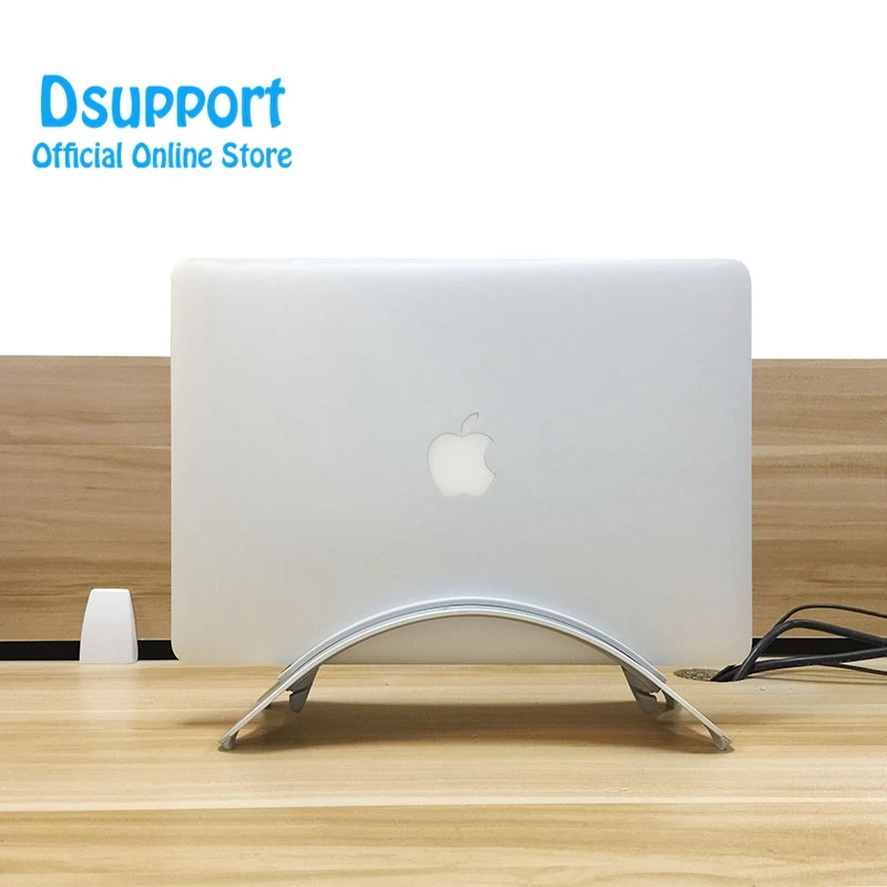 Free Shipping high Quality Aluminum Alloy Vertical Laptop Holder 10-17 inch Notebook / Tablet PC Stand For Thickness in 2.4cm | Автомобили