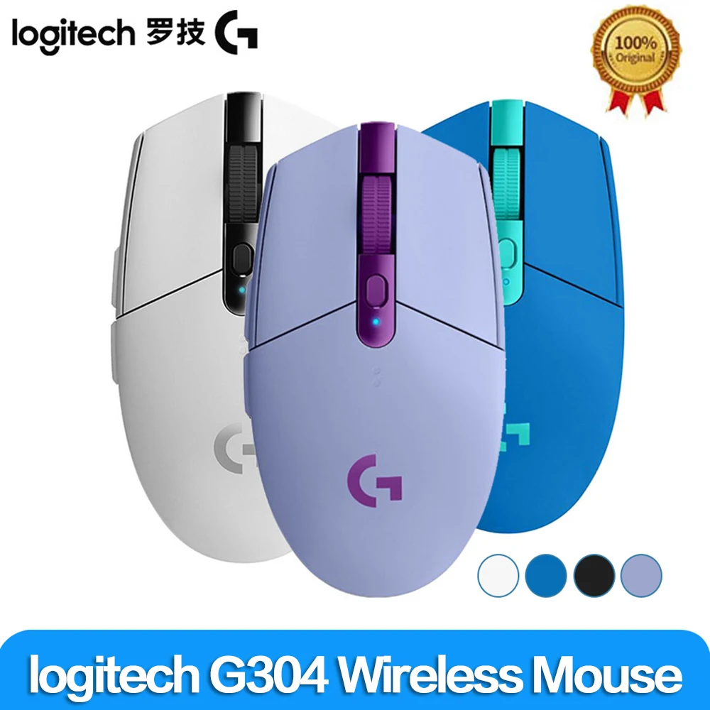 Ratón Gaming Logitech G304/G305 Inalámbrico ¡12.000 DPI Y Sensor Hero Para Jugar Sin Cables!