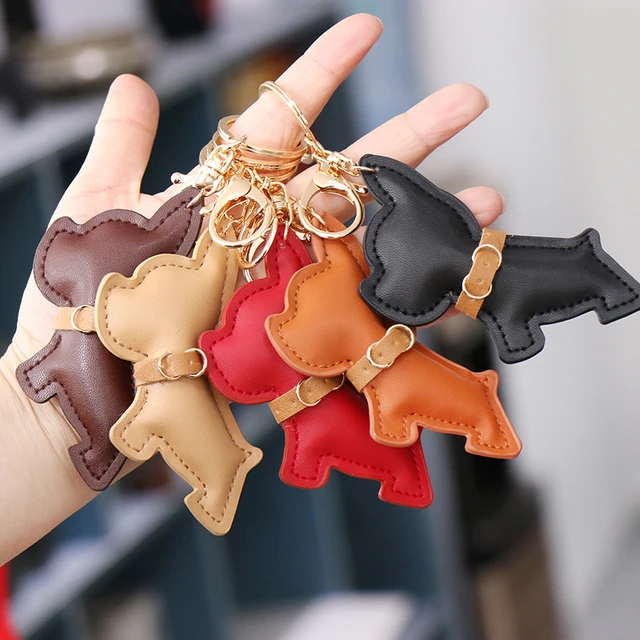 Men's Car Punk French Bulldog Keychain  Key Chain Accessories Women -  Fashion - Aliexpress